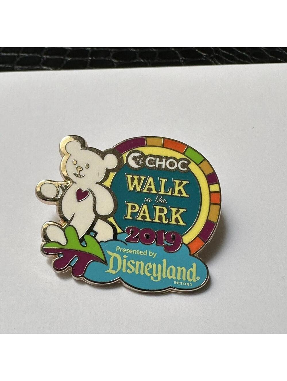 CHOC Walk in the Park 2019 Disneyland Resort Pin Lapel Tack Pin